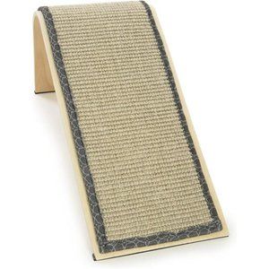 Sisal Angle Cat Scratch Ramp, Includes Catnip - Natural, One Size